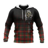 Stewart Royal Modern Tartan Hoodie - Alba Celtic Style